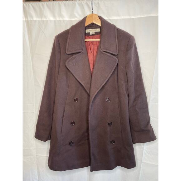 Larry Levine 100% Wool Long coat - Picture 9 of 10